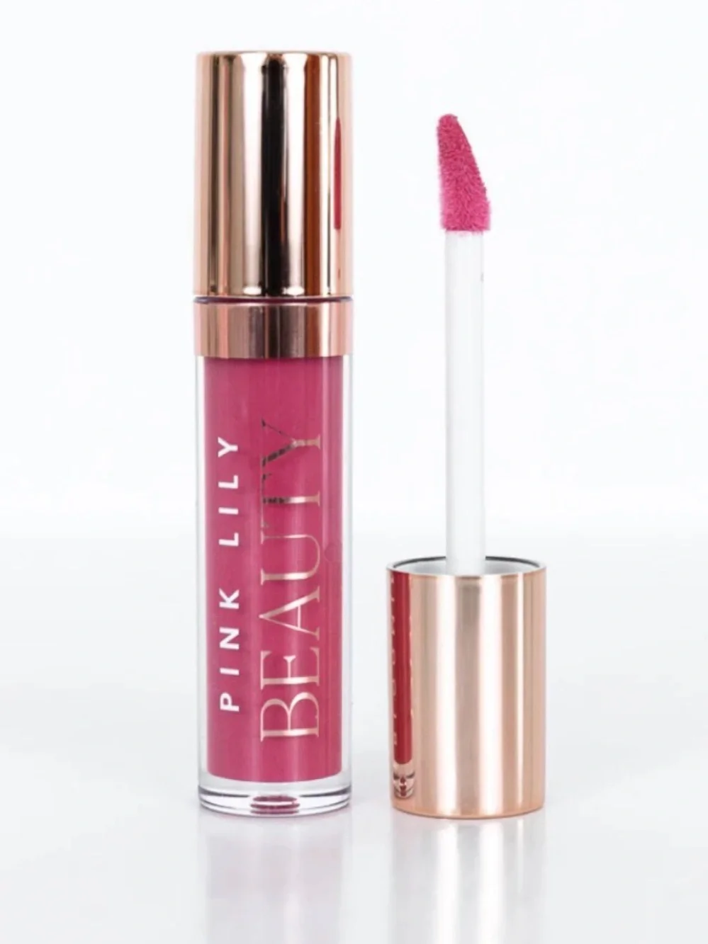 NEW Pink Lily Beauty Blooming Gloss Tinted Lip Oil - Perfectly Pink
